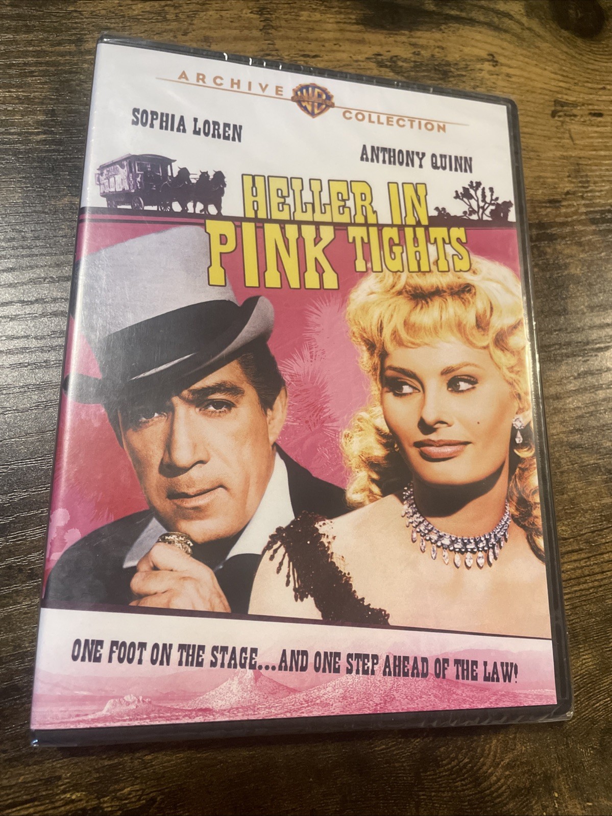 Heller in Pink Tights DVD 1960 Sophia Loren Anthony Quinn George Cukor R1 NEW
