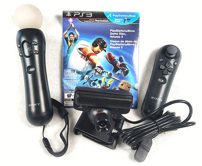 Sony PlayStation 3 Move Essentials Pack + Navigator Controller PS3 Open Box
