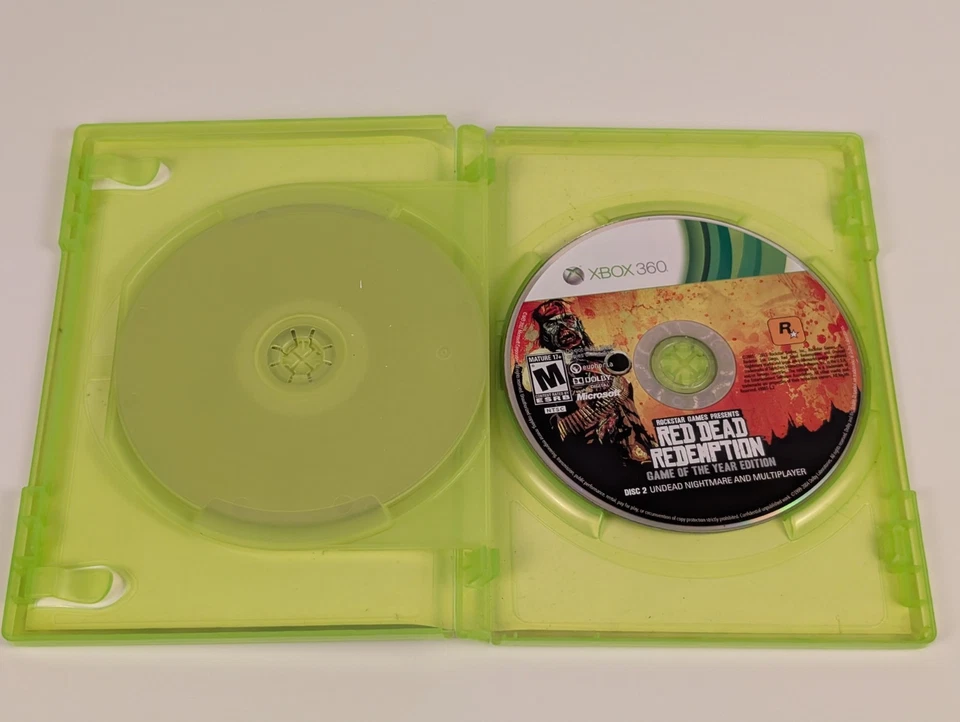Red Dead Redemption: Game of the Year Edition (Microsoft Xbox 360) No Manual/Map - Image 4 of 4