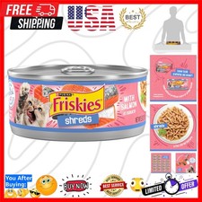 Purina Shreds With Salmon in Sauce Wet Cat Food - Pack of 24 5.5 oz. Cans 3.97 per gallon