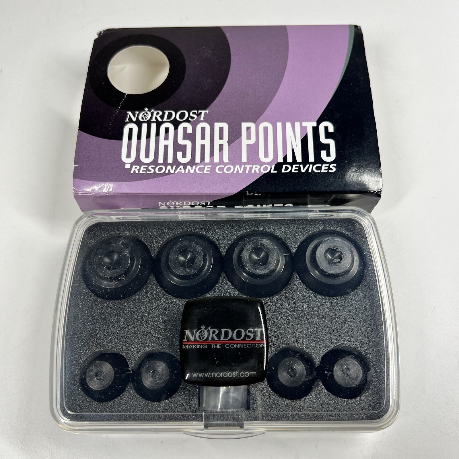 Nordost Quasar Points Resonance Control Devices - Set of 4 Isolation Feet