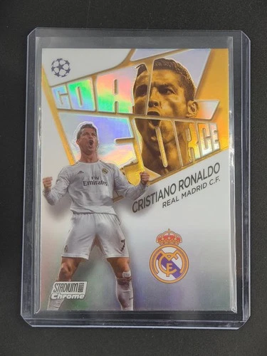 Cristiano Ronaldo 2022-23 Topps Stadium Club Chrome UEFA Goal Force ② [3hk