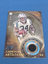 2015 Topps Valor Rookie SPEED /99 RC #VRR-CA Cameron Artis-Payne FOOTBALL Card i. rookie card picture