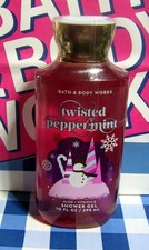 BATH  BODY WORKS 10oz Shower Gel New - Twisted Peppermint V/12220 