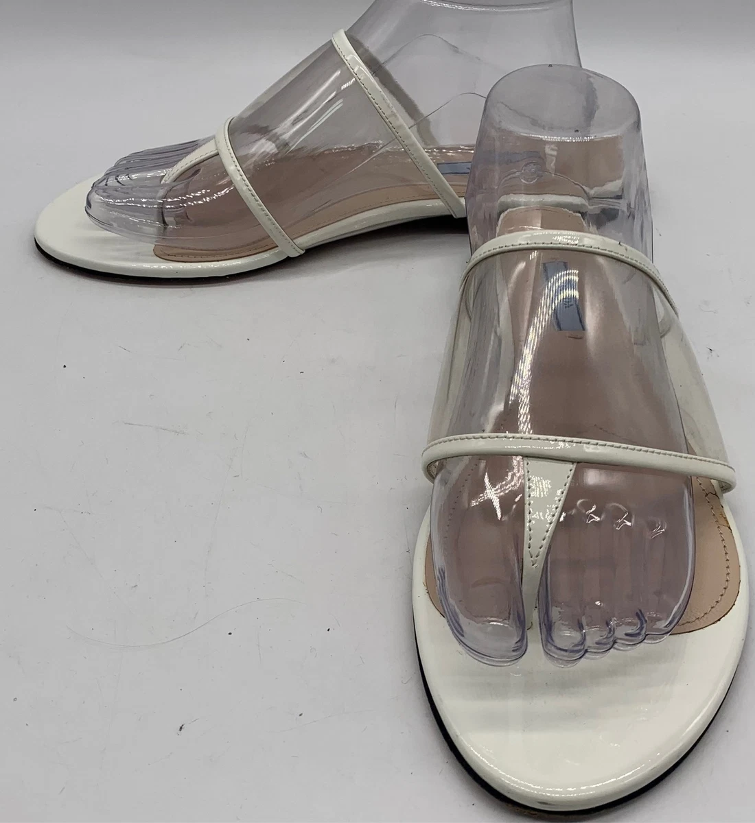 PRADA Women's Flip Flop Upper Leather Sandals Just Listed 2026