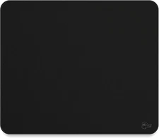 Large Gaming Mouse Pad 11x13" Black Stealth Edition w/ Stitched Edges