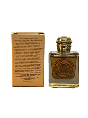 BURBERRY GODDESS PARFUM 0.16oz / 5ml PARFUM SPLASH MINI NEW IN BOX