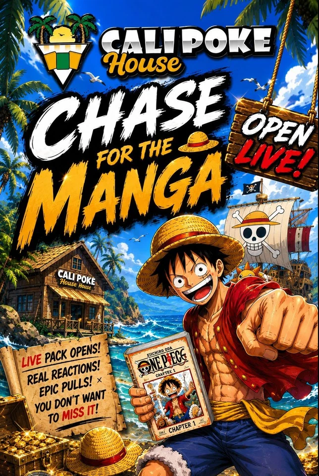 BIGGEST Open-Live/ Ship Sealed menu on eBay Live! Pokémon + One Piece w/Eli