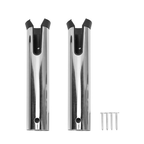  Stainless Steel Fishing Rod Holder 2 Link Tubes Heavy Duty Fishing Rod Rack - Picture 11 of 12