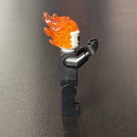 LEGO Marvel Super Heroes Ghost Rider Minifigure - sw267 76058 - EXCELLENT