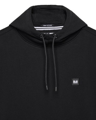 Weekend Offender RIBBE BADGE HOODIE BLACK