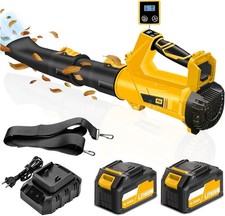 Cordless Leaf Blower 650CFM/280MPH & 6 Speed ...