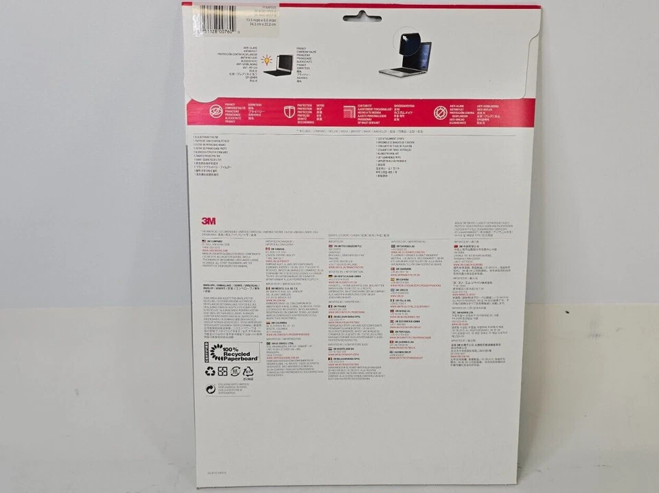 3M Privacy Filter for Apple® MacBook Pro® 15 2016-2021 with 3M COMPLY - PFNAP008 - Image 2 of 2