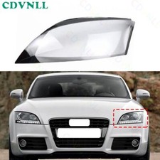 For Audi TT TTS TTRS 2009-2015 Left Headlight Lens Cover Lampshade Sealant Glue