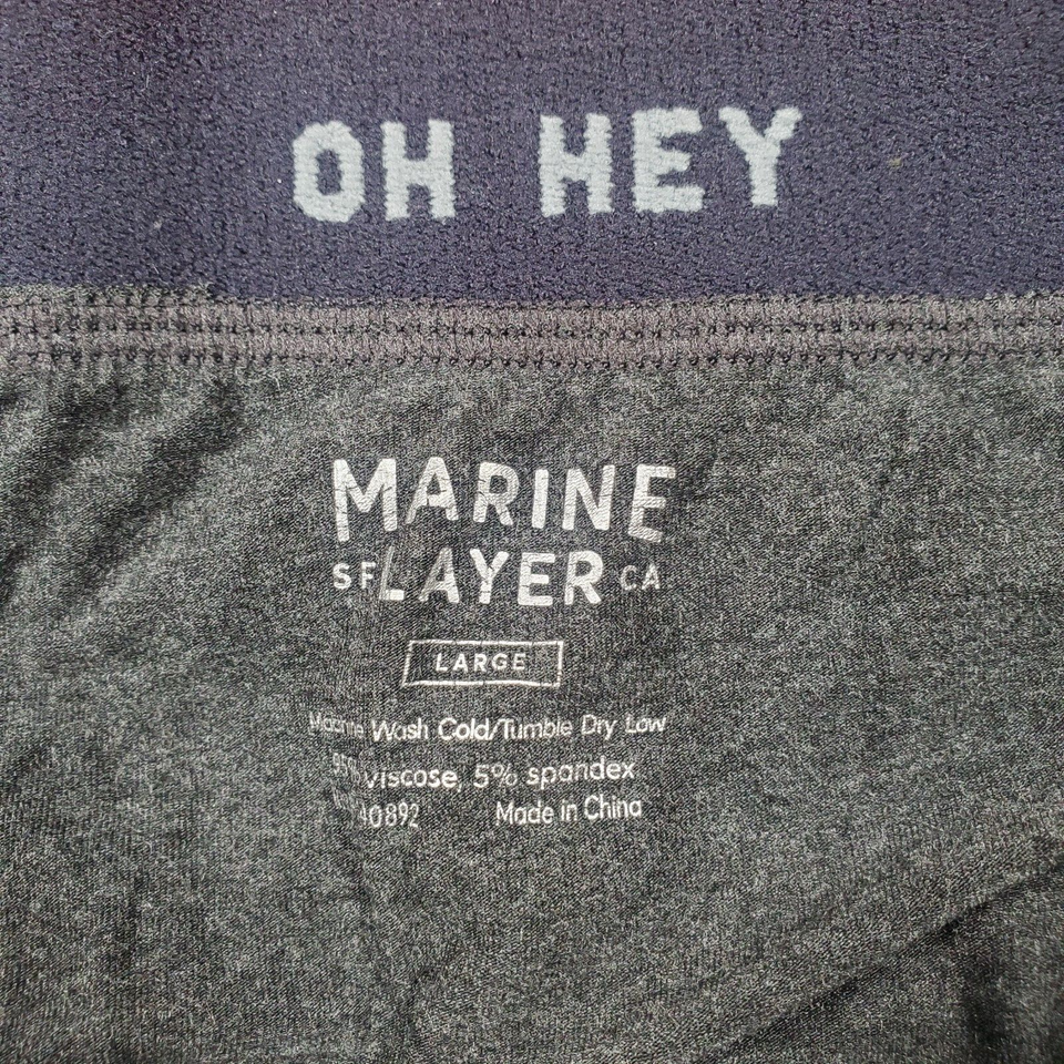 Marine Layer Best Sleep Pant Ever Men's Extra Large Blue Pajama Lounge