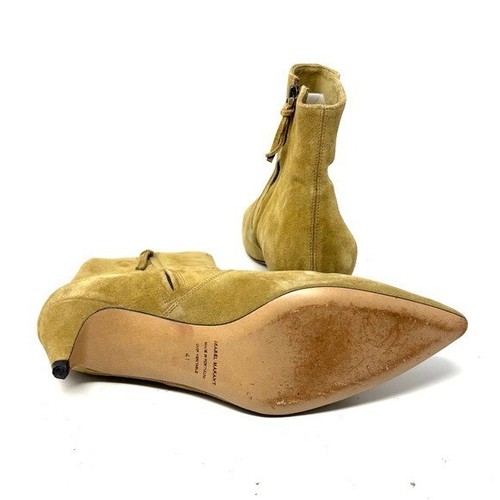Isabel Marant Tan Suede Boots Women's Size 11/41 - Picture 3 of 7