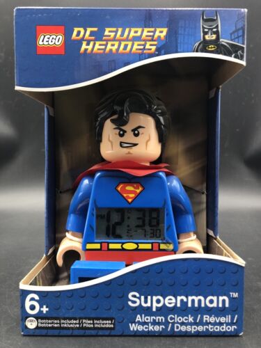 LEGO DC Super Heroes Alarm Clock Superman ClicTime - Picture 1 of 2