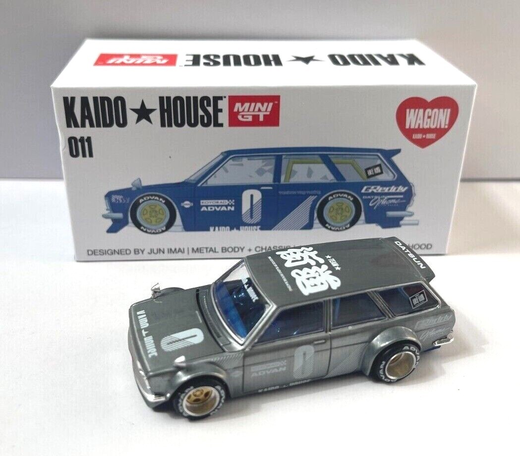 MINIGT 街道ハウス Datsun 510 チェイス