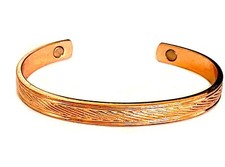 Solid Copper Magnetic Bracelet Beautiful Rope design for Pain Relief