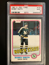 1981-82 O-PEE-CHEE NHL #157 BOBBY SMITH PSA 9 MINT, OPC,  none grade higher
