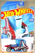 2023 Hot Wheels #220 HW Metro 10/10 HAUL-O-GRAM Purple-Blue w/White AD Spokes
