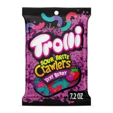 Trolli Sour Brite Crawlers Very Berry Gummi C...