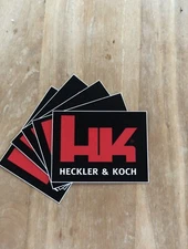 Heckler Heckler Decal HK Decal Sticker H&K Logo Heckler & Koch