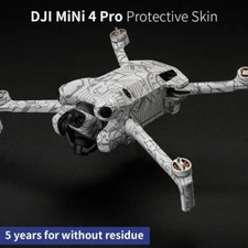 Mebont Protective Skin For DJI MINI 4 Pro 3M Anti-Scratch Protective Sticker