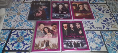 5 neue DVDs The Twilight Saga Serie kompl. New Moon/Eclipse/Breaking Dawn P 1-2