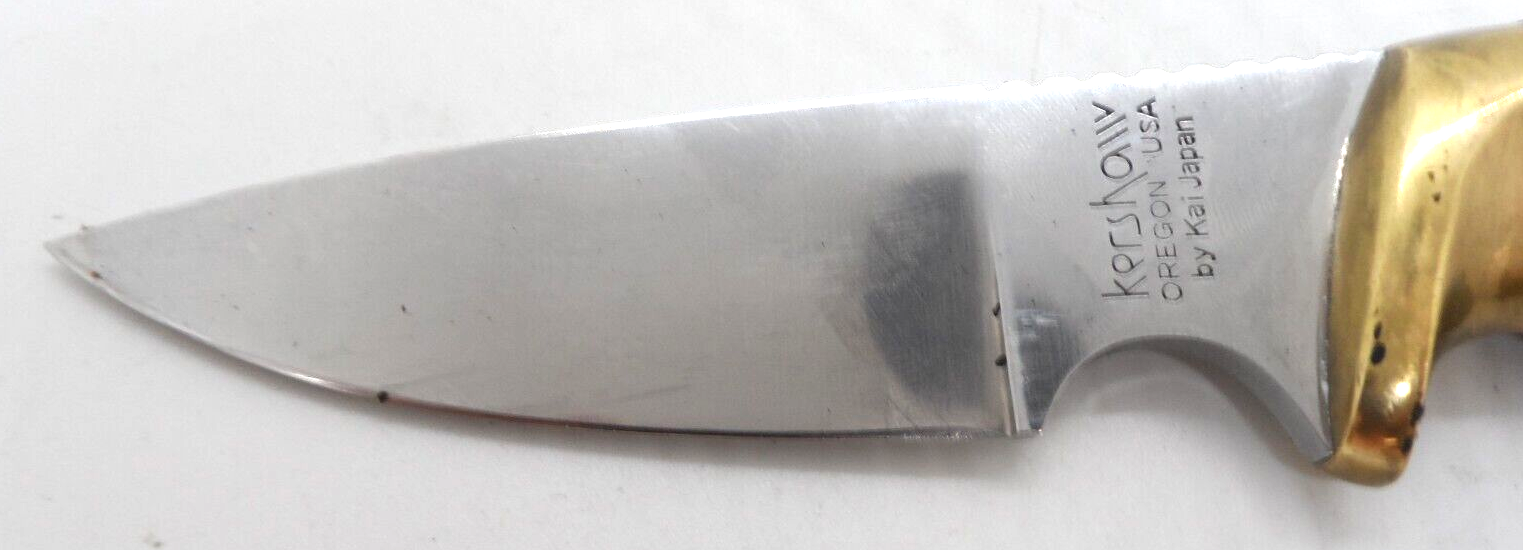 Kershaw Deer Hunter Knife Model 1030 W/ Sheath eBay