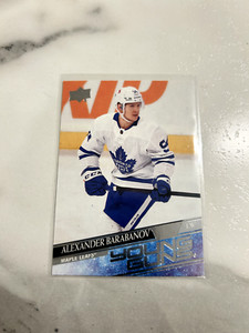 2020-2021 Upper Deck Hockey #485 Young Guns Alexander Barabanov