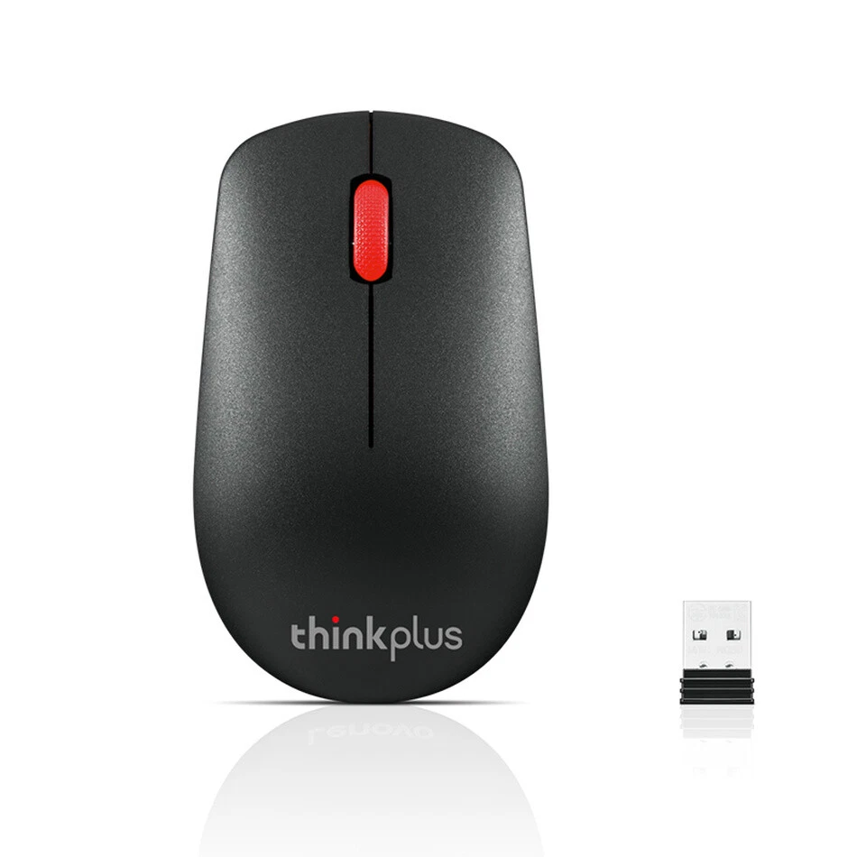 Original Lenovo Thinkplus WL100 2.4G Wireless Mouse Mice For PC Laptop - Image 2 of 4