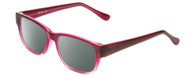 Soho 1007 Ladies Cateye Polarized Sunglasses in Purple Fuchia Pink Crystal 52mm