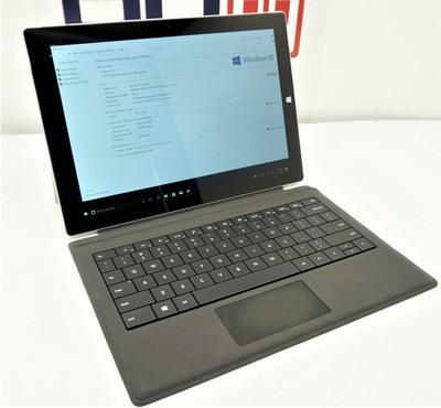 Microsoft Surface Pro 3 Mq2 128gb Wi Fi 12 Inch Tablet Silver For Sale Online Ebay