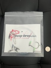 Package of 5 Queen Snapper, Tile Fish Fishing Rigs x 2  -  8/0 Circle Hooks