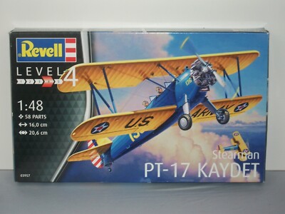 Revell 1/48 Scale Stearman PT-17 Kaydet