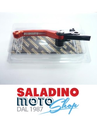CNC BREMSHEBEL ORANGE 3 FINGER ACCOSSATO OFF ROAD CROSS ENDURO B8281A