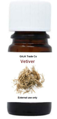 Vetiver Oil 5mL   Un-hexing Money, Peace, Love, and Exorcism (Sealed)