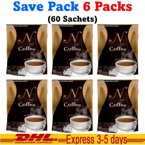 6x N Ne Coffee Instant Espresso Coffee Powder No Sugar Weight