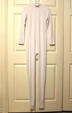 Unisex Dance Catsuit, Size XXL, Color White, New without Tags