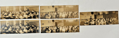 Antique Early 1900s Sepia Photos of 7th & 8th Grade Economy Indiana Students