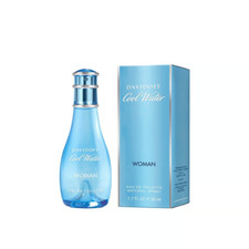 Image of DAVIDOFF COOL WATER WOMAN 50ML EAU DE TOILETTE SPRAY BRAND NEW & AUTHENTIC