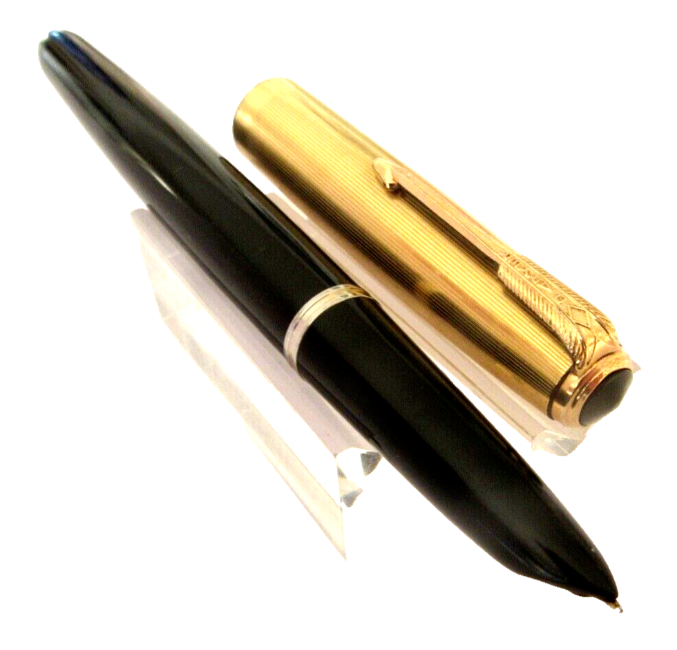 Stylo Plume Parker 51 Vintage - Cartouche Ou Piston Amovible, Résine Marron