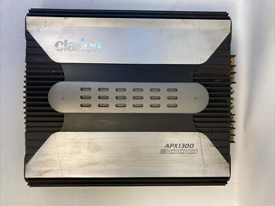 Clarion APX1300 2 Channel 300W Car Amp Mono Block Power Amplifier