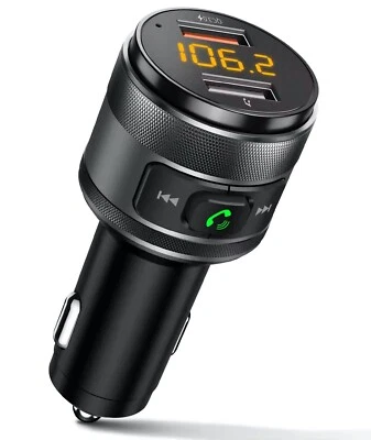 NACHTIGALL FM Transmitter Bluetooth 5.0 Radio USB KFZ Auto Ladegerät Zigarettenanzünder PKW