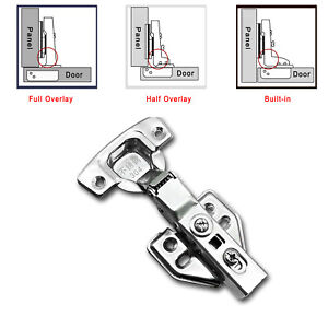 3 Types Stainless Steel Soft Close, Kitchen Cabinets Hinge Types