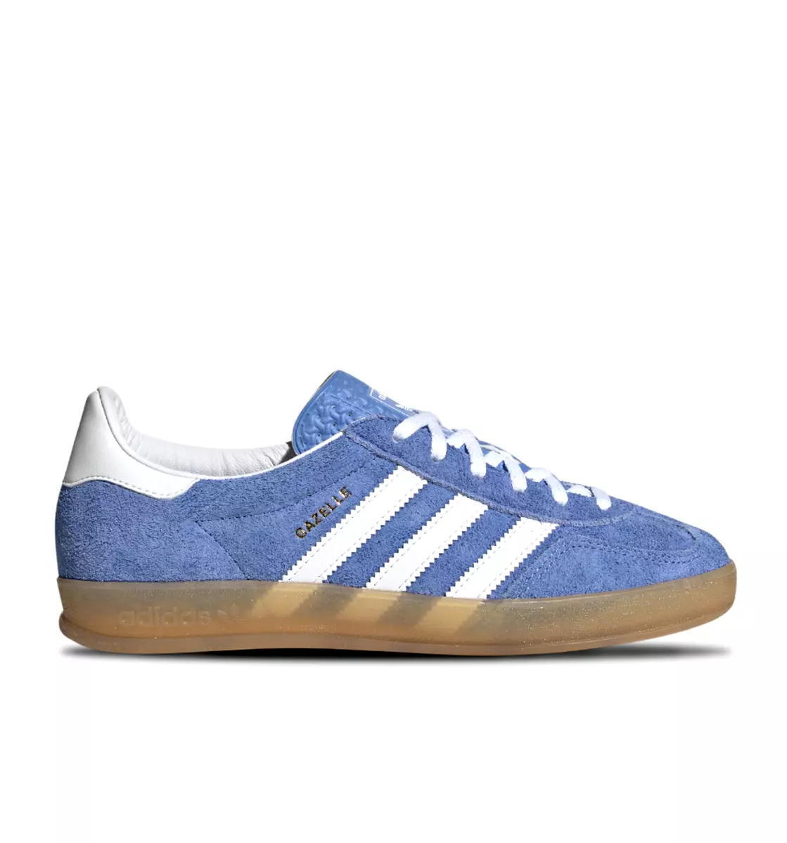 Adidas Gazelle Indoor Blue Fusion Cloud White Women Shoes HQ8717 Size 5-10