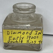 Antique Early 1900s Diamond Ink Co Bottle #2