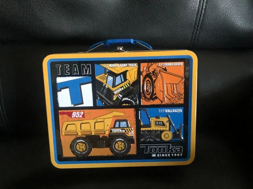 Tonka Metal Tin Case Lunch box new