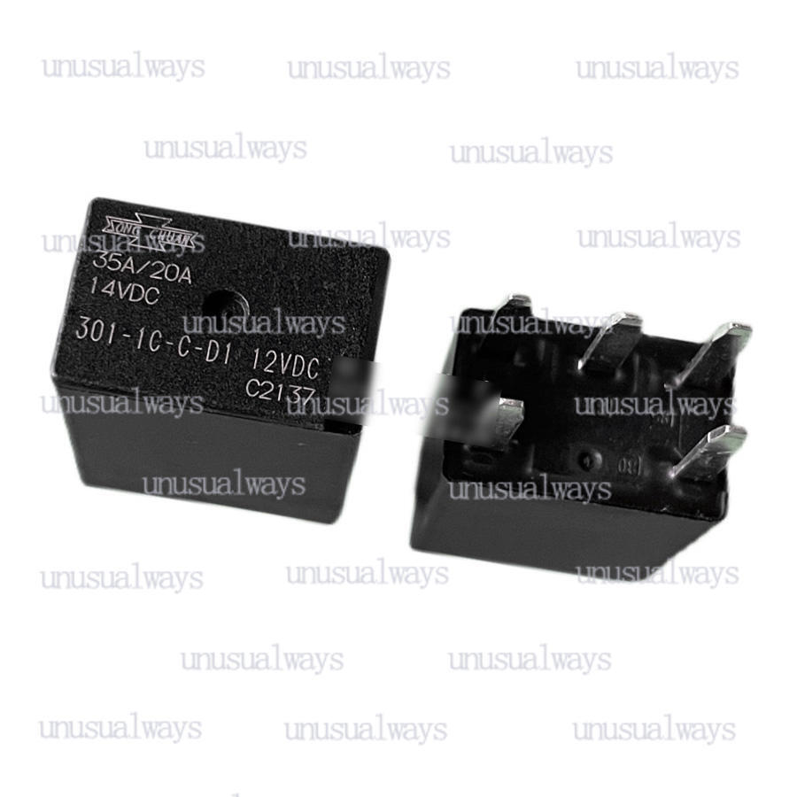 10 pieces SONG CHUAN 301-1C-C-D1 12VDC Relay